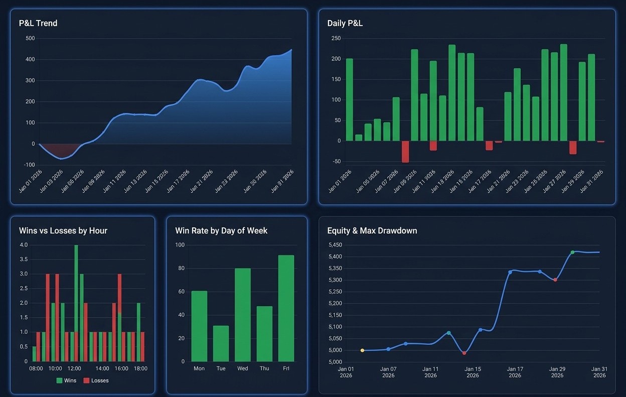 TradiusPro Analytics UI